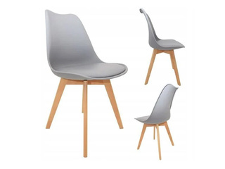 Visitor chair Springos Verde, grey