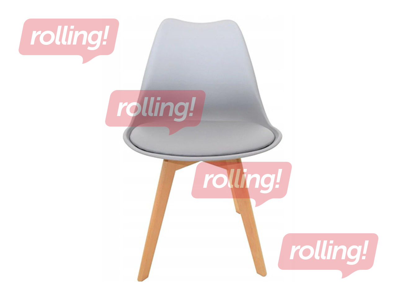 Visitor chair Springos Verde, grey