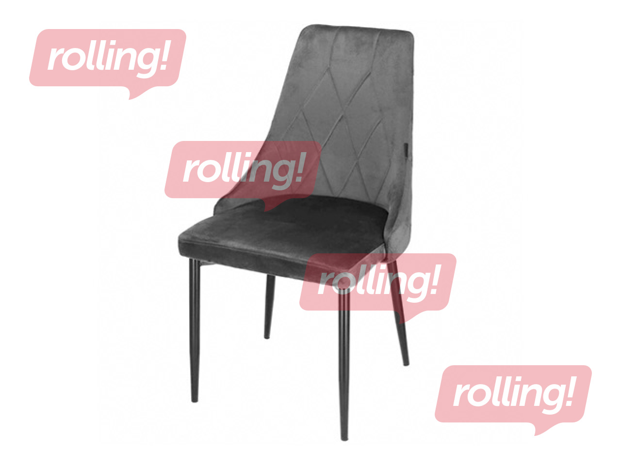 Visitor chair Springos, gray