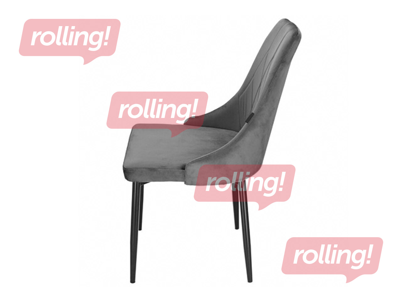 Visitor chair Springos, gray