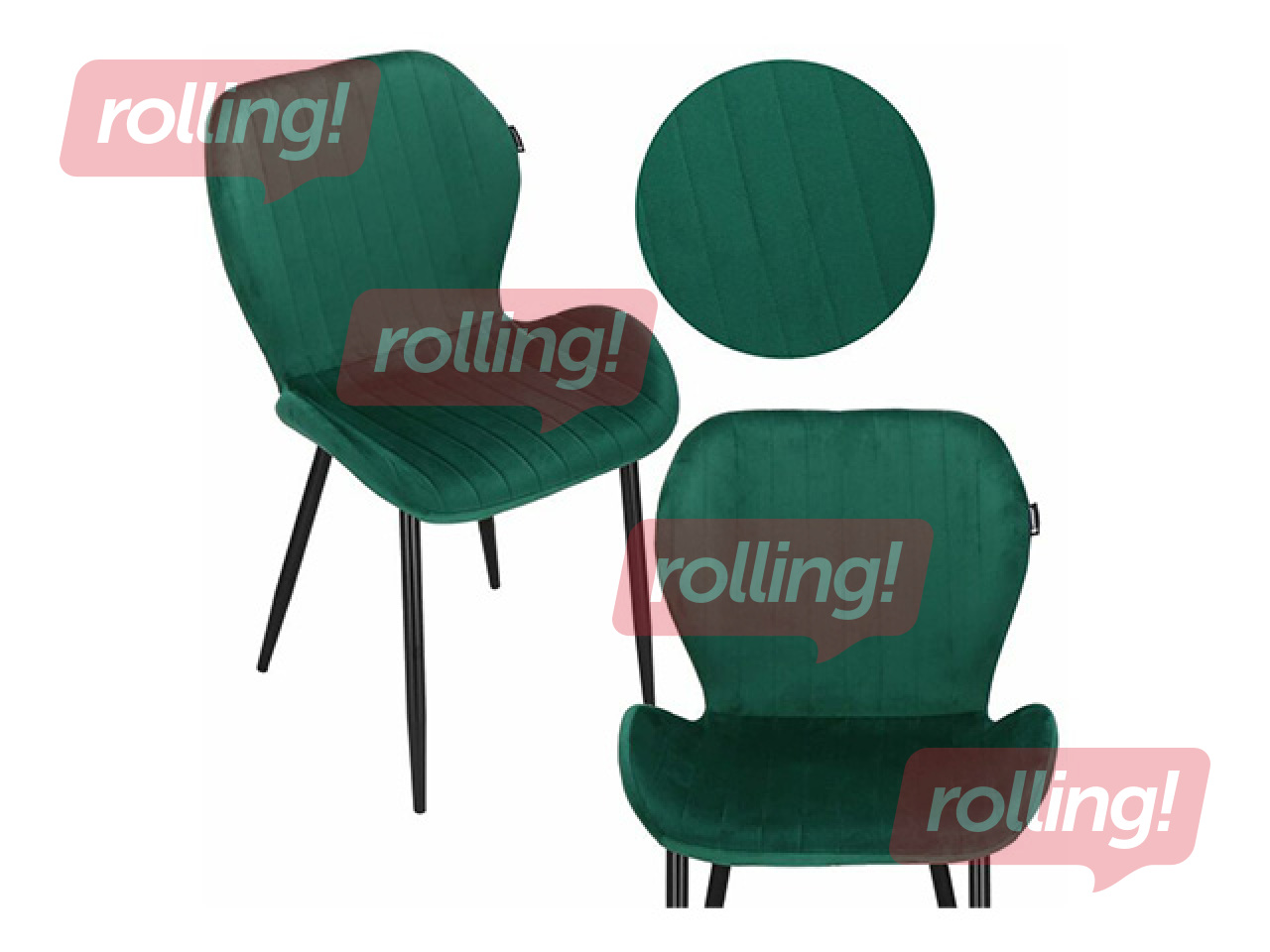 Külalistool Springos, roheline