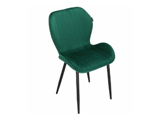 Visitor chair Springos, green