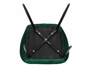 Visitor chair Springos, green