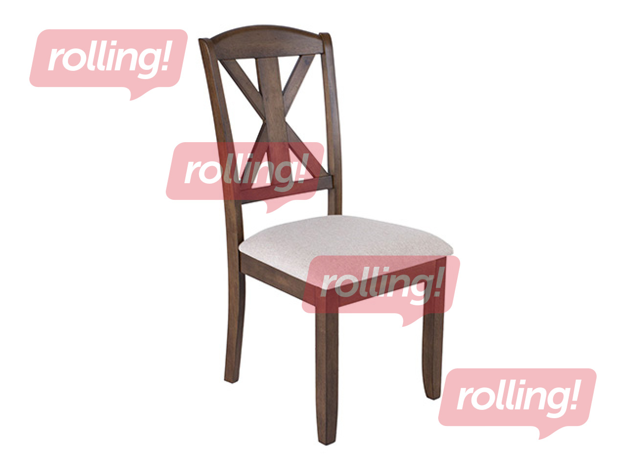 Chair James, dark oak