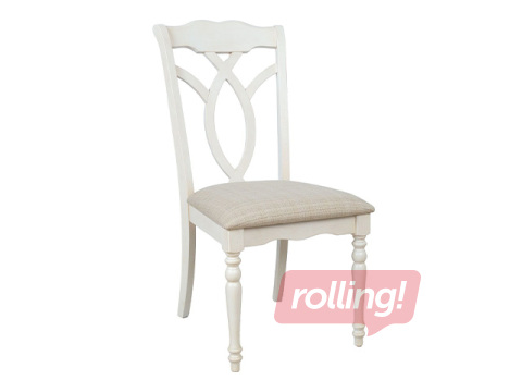 Chair Lily, beige, wood