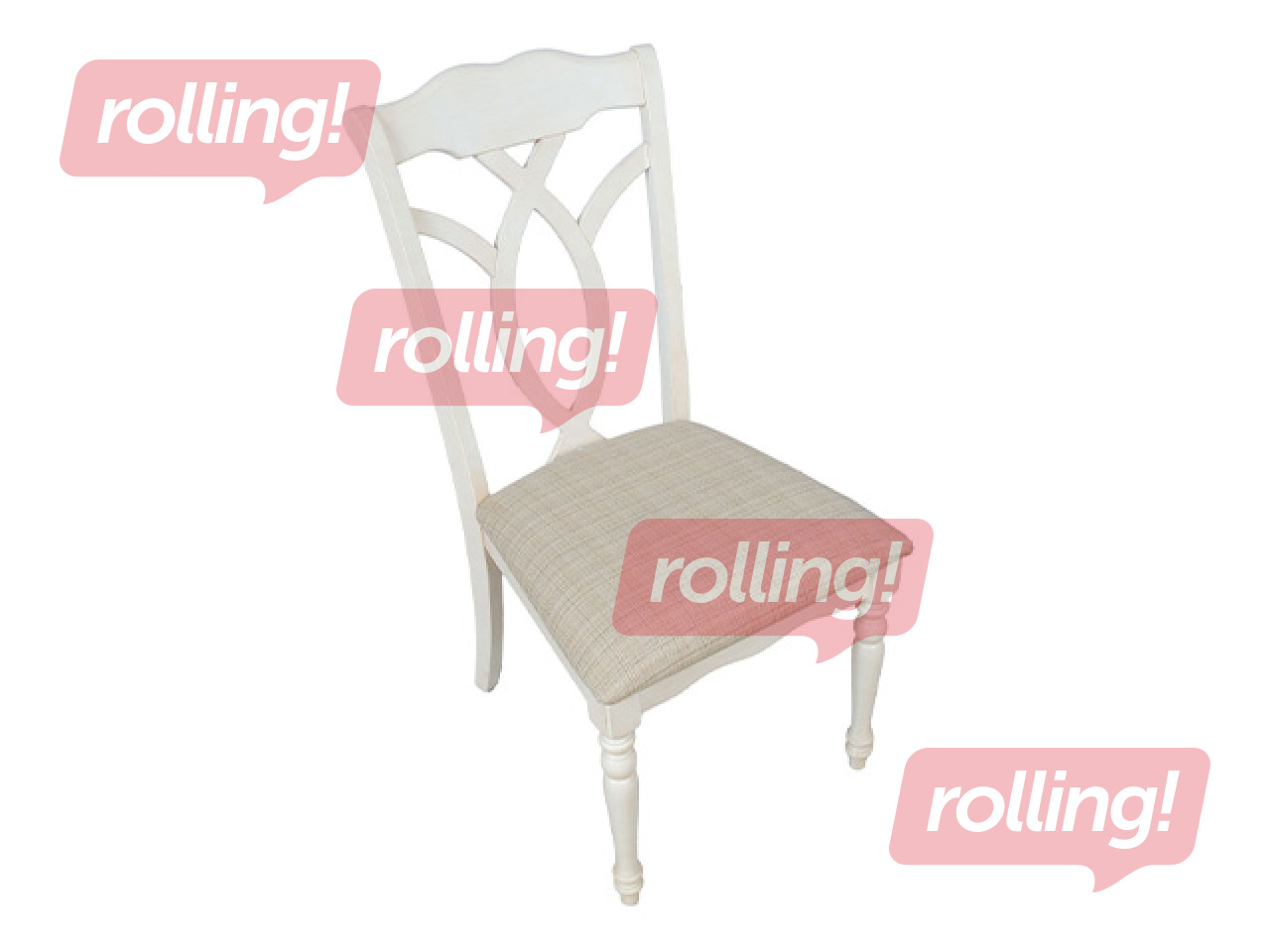 Chair Lily, beige, wood