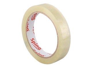 Adhesive tape, transparent, inside diameter 75mm, 18mm x 66m