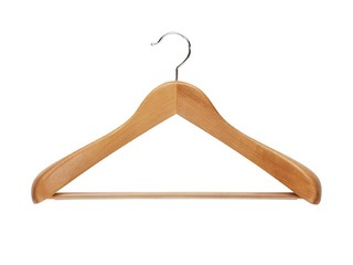 Riidepuu puidust, lai, pükstehoidjaga, 1tk