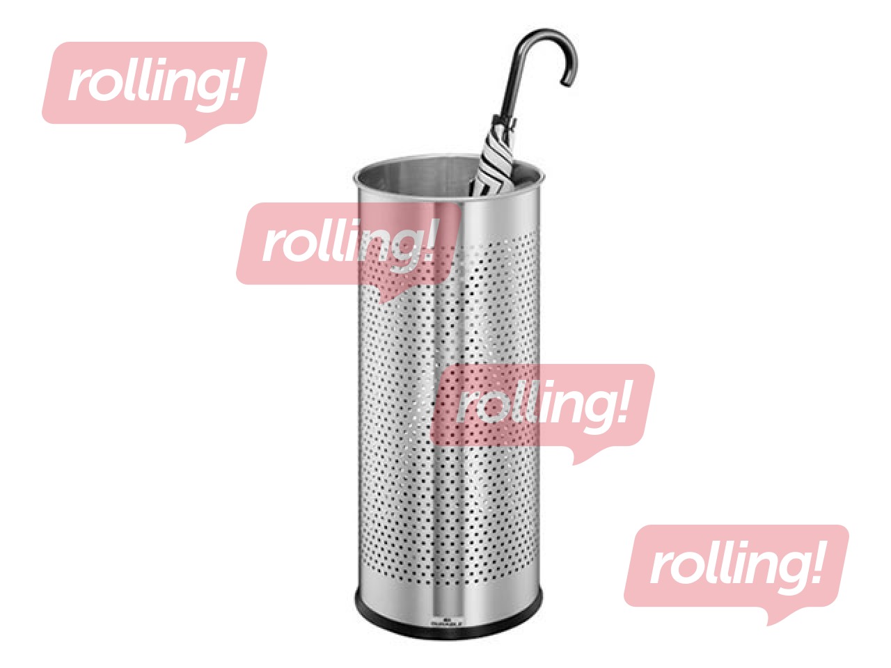 Umbrella stand Durable, silver