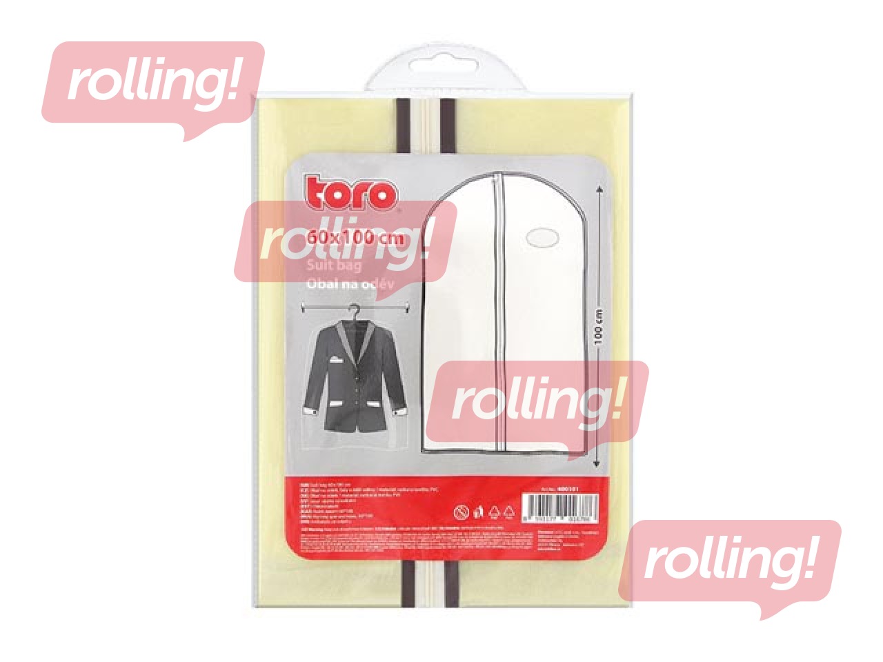 Garment bag TORO, 60x100cm