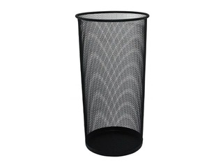 Umbrella Stand Q-connect, Metal, Black