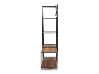 Riidenagi Domoletti, Jana, must, puidust, 96x45x178cm