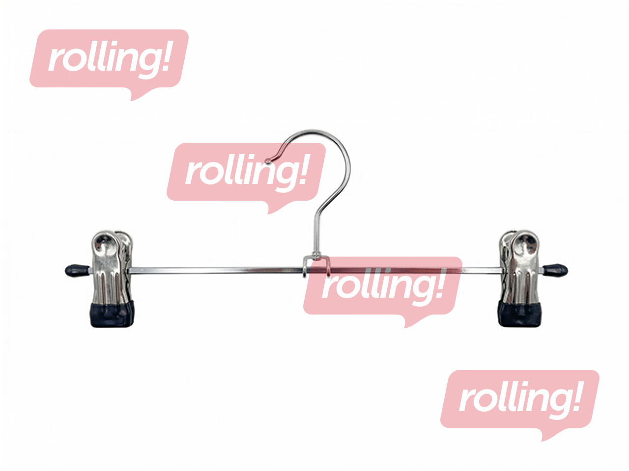 Riidepuu Ordinett, metall, klambritega, 30cm