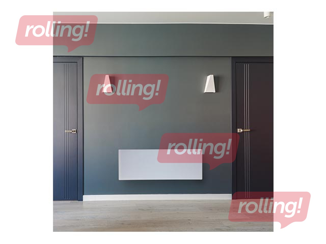 Smart electric heater Aeno, 700+ W, white