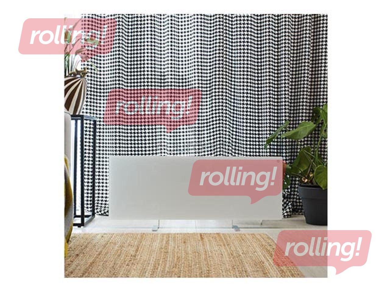 Smart electric heater Aeno, 700+ W, white