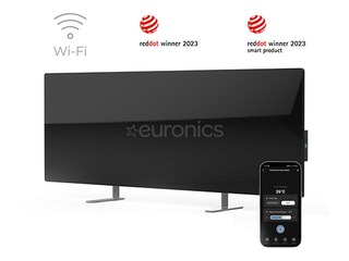 Nutikas elektriradiaator Aeno, 700+ W, must