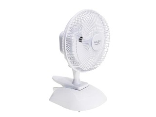 Laudaventilaator Adler, AD7317, 30W, ø15cm, valge