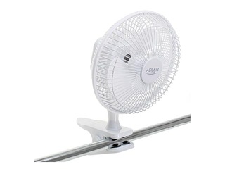 Laudaventilaator Adler, AD7317, 30W, ø15cm, valge