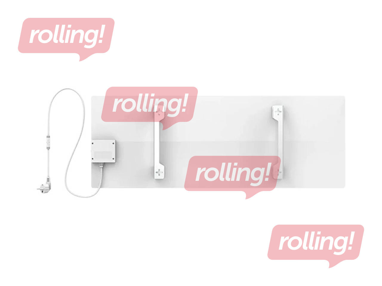 Nutikas elektriradiaator AENO Premium Eco Smart, 700 W, karastatud klaas, infrapuna 