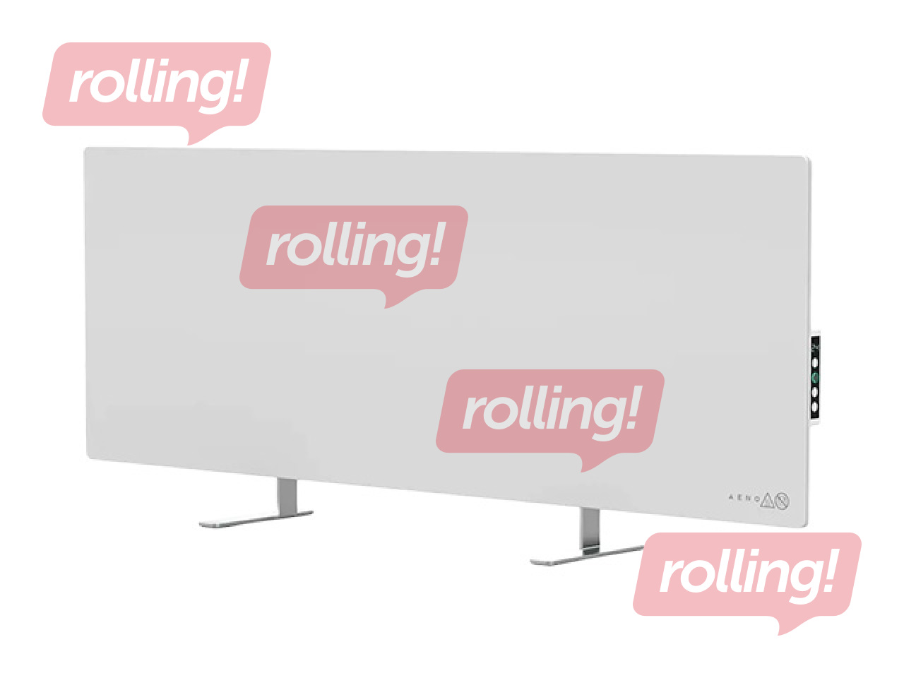 Nutikas elektriradiaator AENO Premium Eco Smart, 700 W, karastatud klaas, infrapuna 