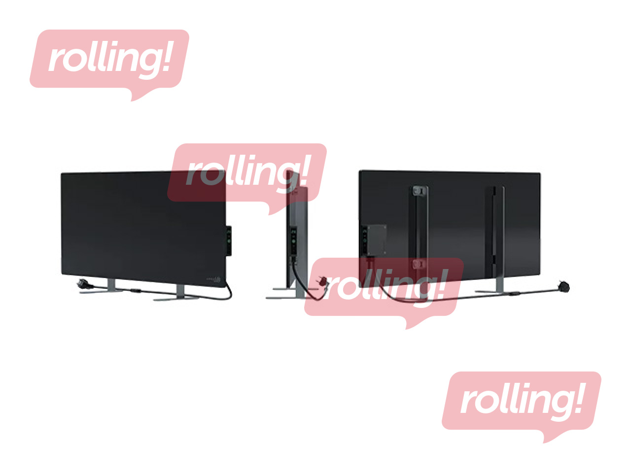 Nutikas elektriradiaator AENO Premium Eco Smart, 700 W, karastatud klaas, infrapuna 