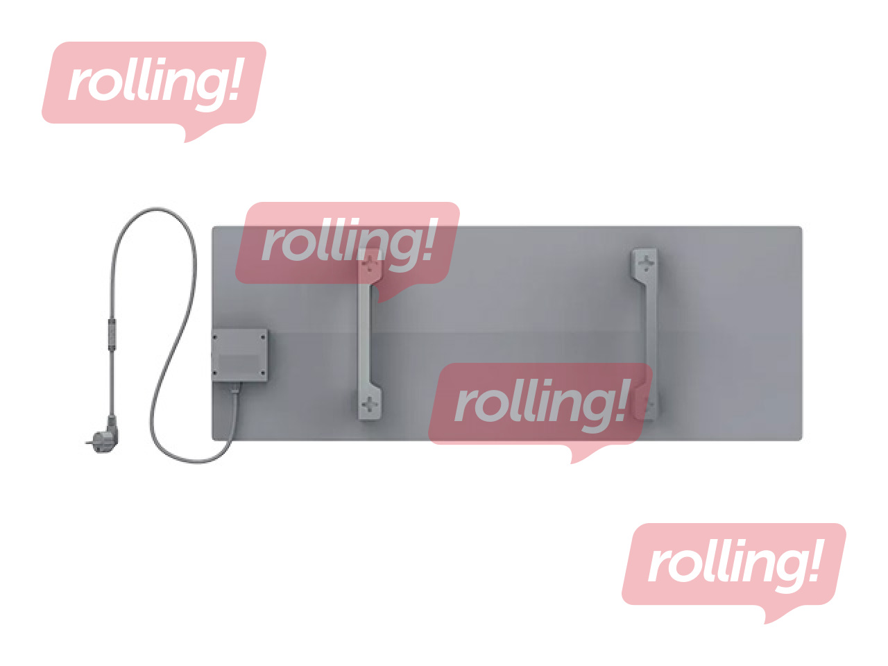 Viedais elektriskais sildītājs AENO Premium Eco Smart sildītājs, 700 W, rūdīts stikls, infrasarkanai