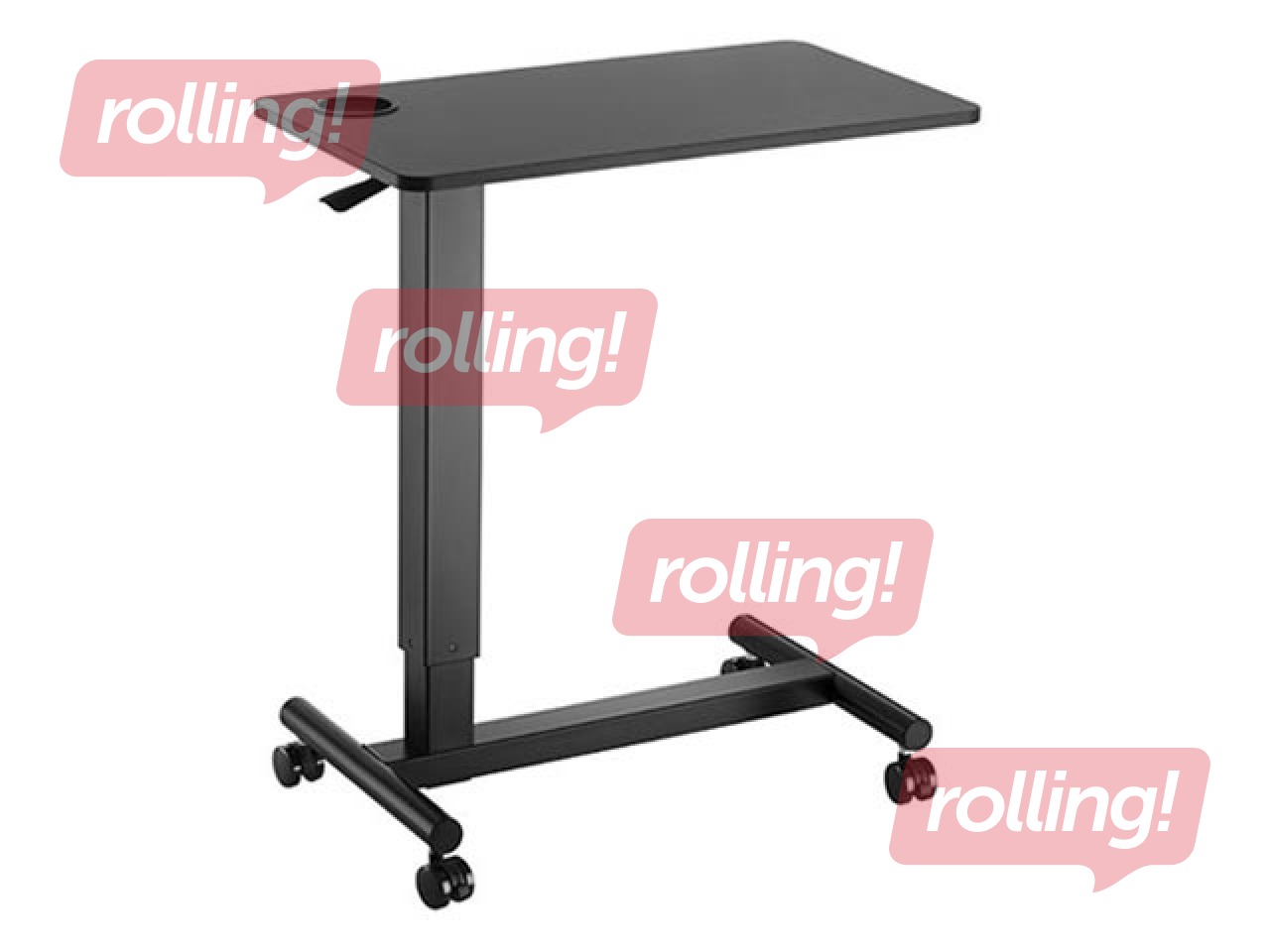 Reguleeritava kõrgusega laud Up Up, Forseti, must