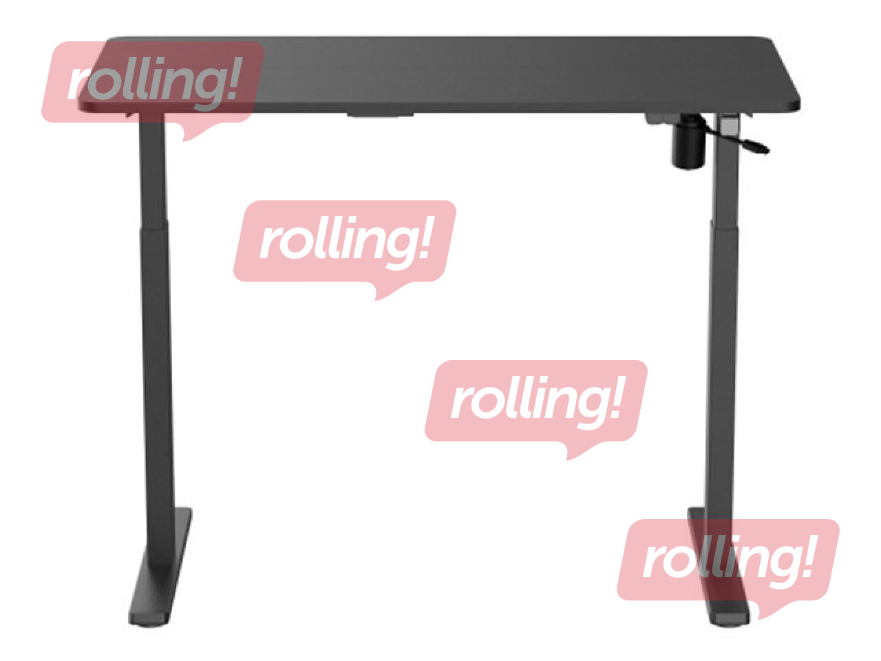 Стол с регулируемой высотой Up Up, Frigg, черный 