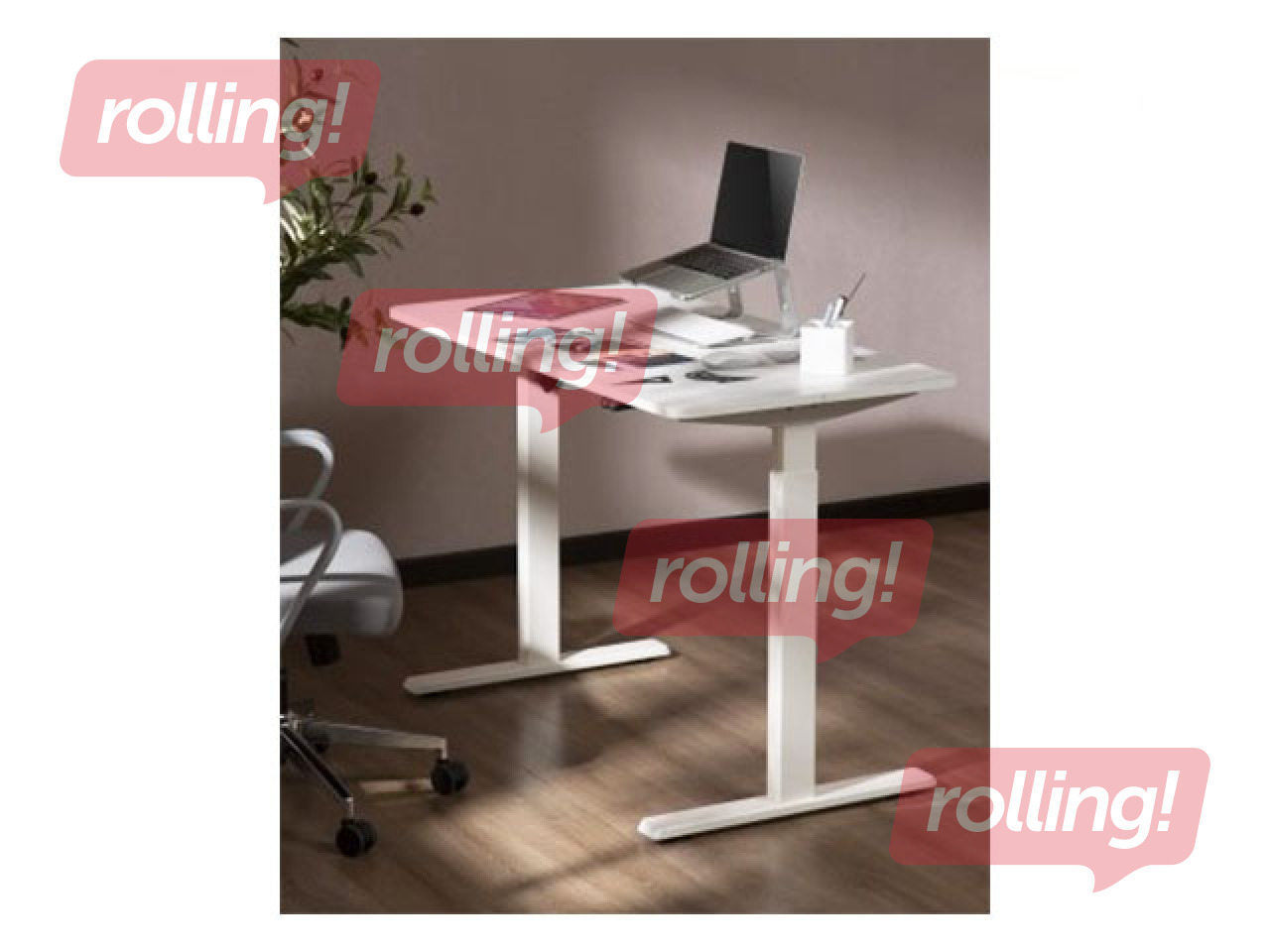 Electric height - adjustable table Up Up Frigg, white