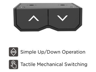 Elektriline kõrgus – reguleeritav laud Up Up Frigg, valge