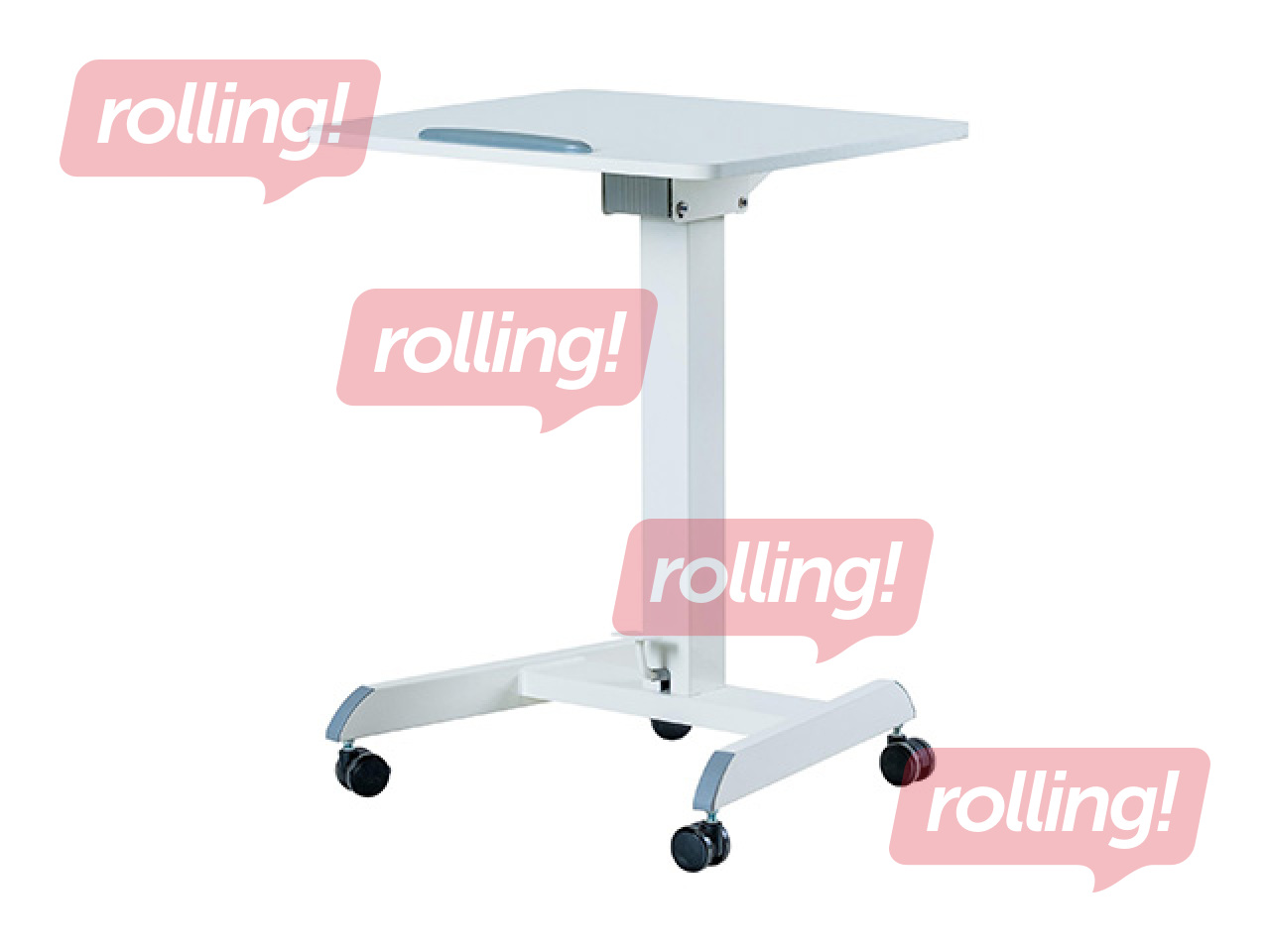 Augstumā regulējams galds Sun-Flex, Easydesk Pro, balts, 60x52cm