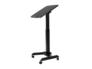 Augstumā regulējams galds Sun-Flex, Easydesk Pro, melns, 60x52cm