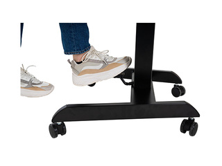 Reguleeritava kõrgusega laud Sun-Flex, Easydesk Pro, must