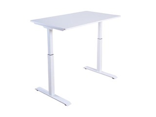 Augstumā regulējams galds Sun-Flex Easydesk Elite, balts, 120x60cm
