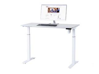 Augstumā regulējams galds Sun-Flex Easydesk Elite, balts, 120x60cm