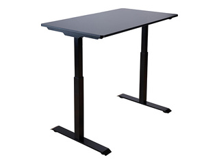 Kõrguses reguleeritav laud Sun-Flex, Easydesk Elite, must