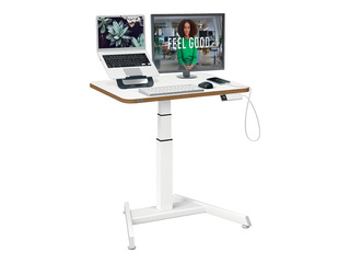 Augstumā regulējams galds Leitz Ergo, Stand-Up Reminder, balts, 80x60cm