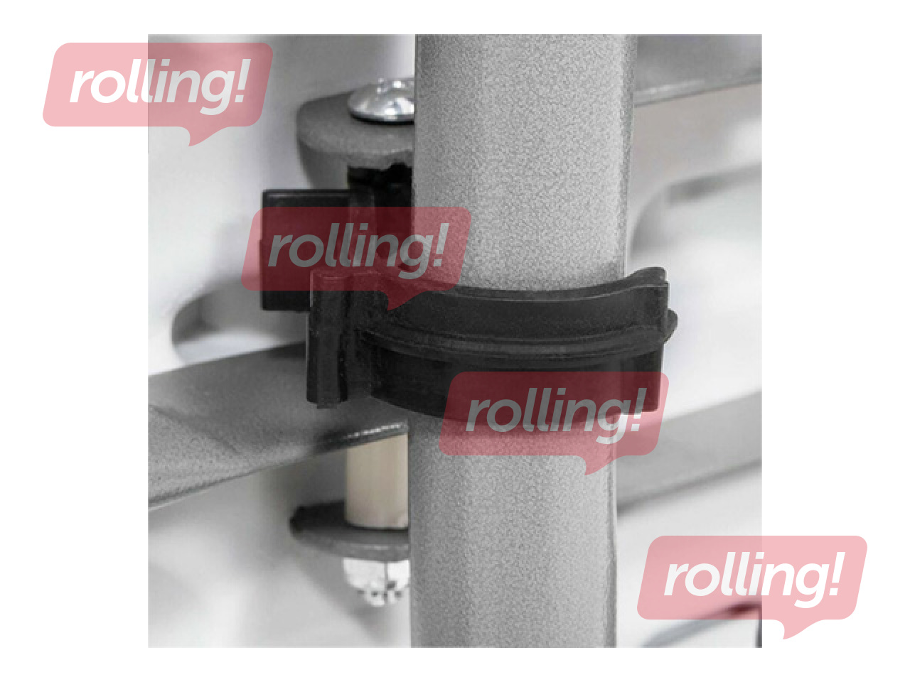 Laud Springos, 2 pingiga, kokkupandav, valge, 105x64x70cm