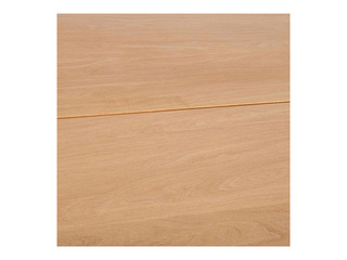 Конференц-стол Lisbon, черный каркас, столешница под дуб, 220×100×75см