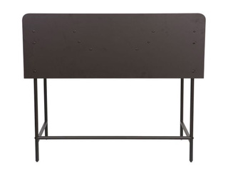 Офисный стол Harper, черный каркас, столешница под ясень, 100×49.5×85см