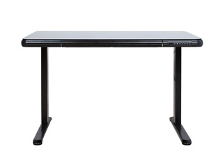 Reguleeritava kõrgusega laud Ergo Fit, must, 122x62cm