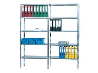 Двойная стойка Alco, серебрянная