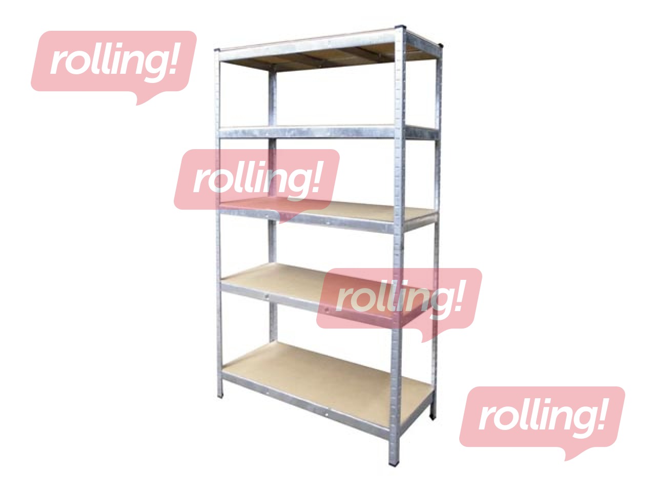 Noliktavas plaukts Haushalt T21A, 120x45x180cm