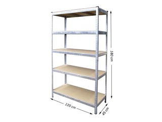 Riiul Haushalt T21A, 120 x 45  x 180 cm