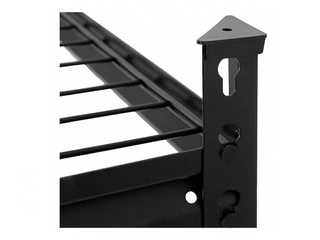 Laoriiul Springos, teras, must, 150x54x183cm