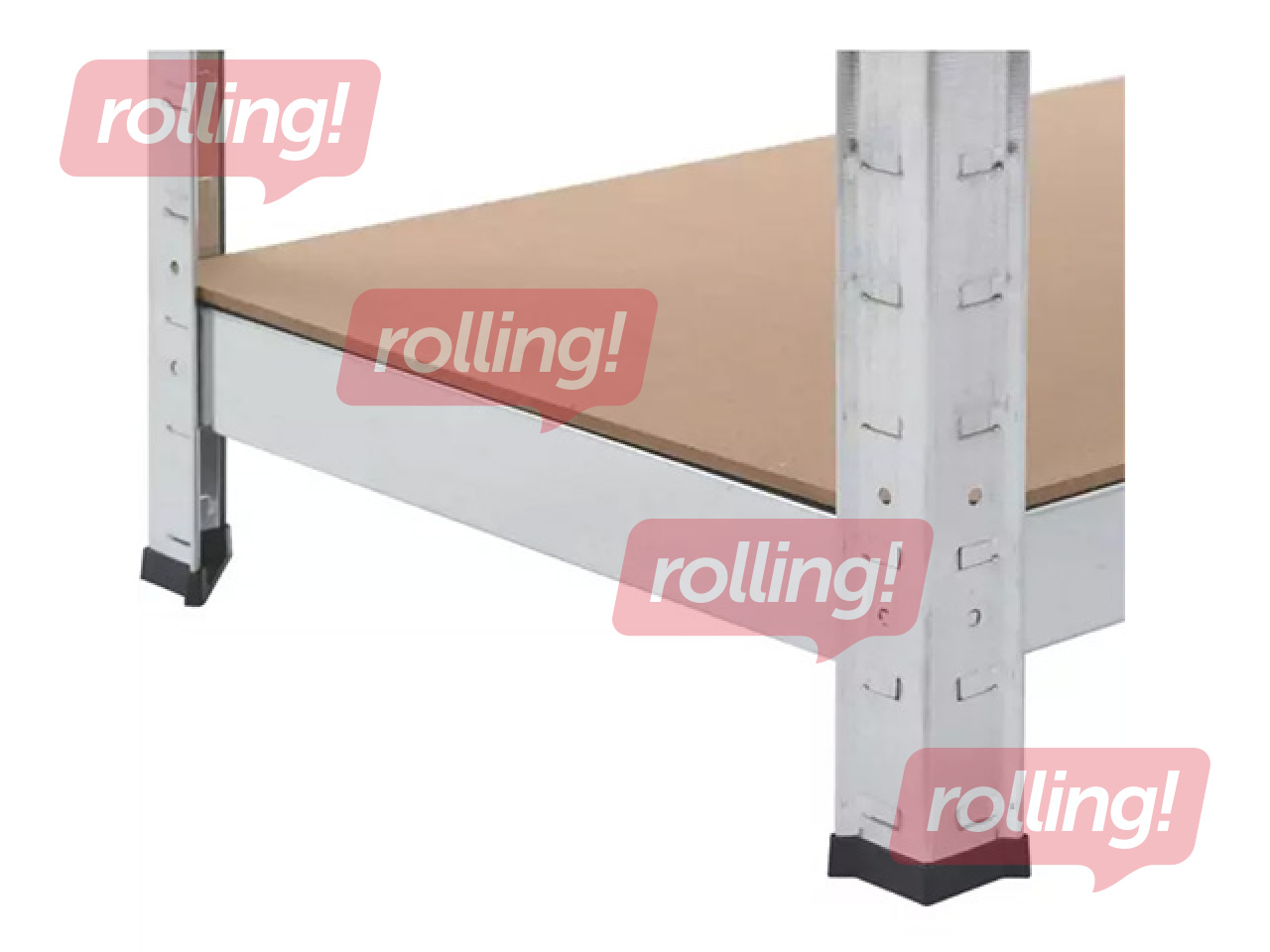 Noliktavas plaukts Springos, 90x40x180cm