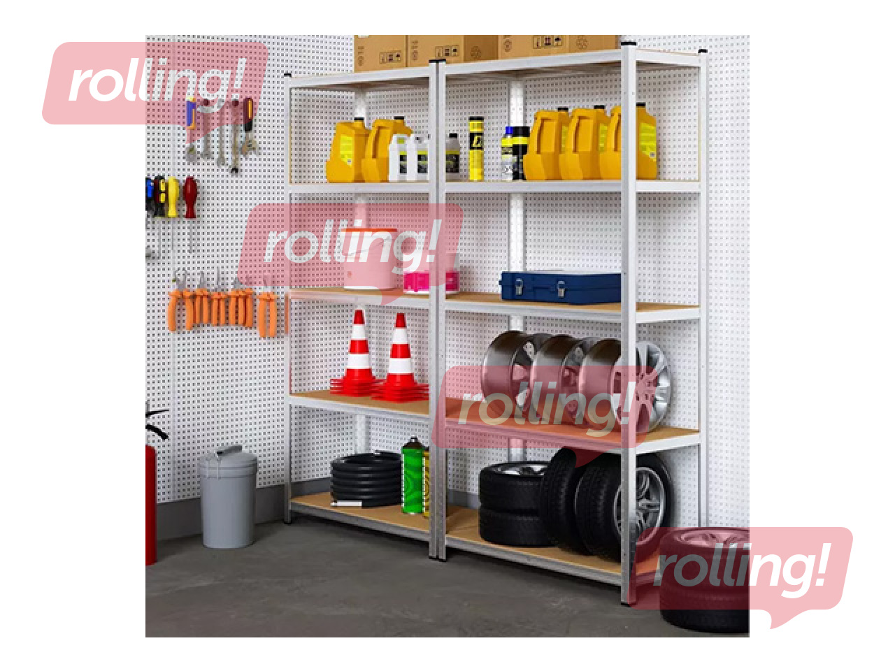 Noliktavas plaukts Springos, 90x40x180cm