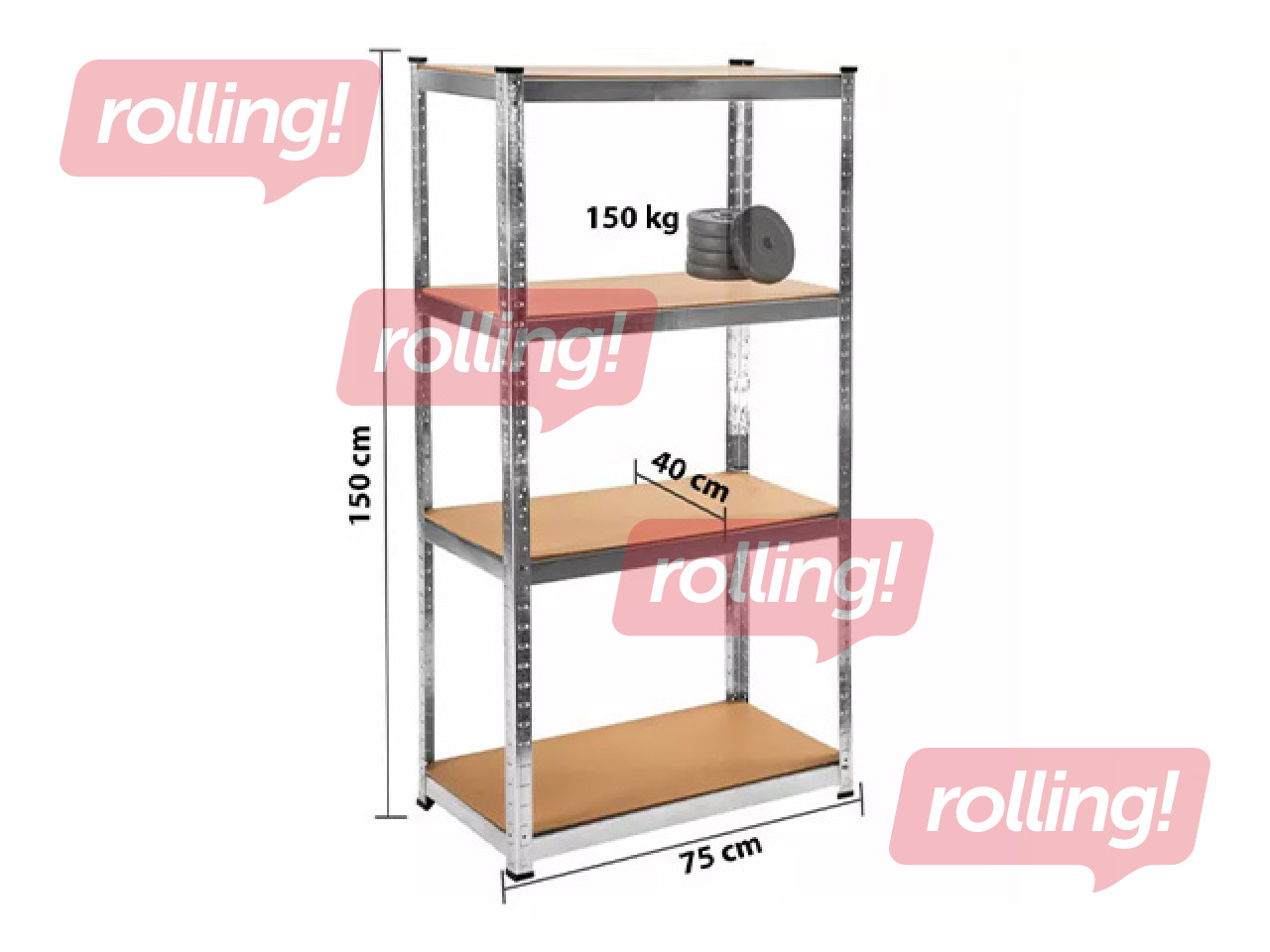 Laoriiul PRO, 150x75x40cm