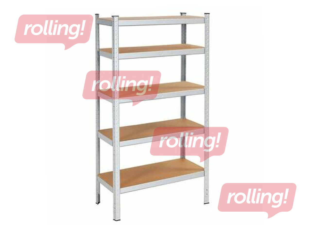 Складской стеллаж PRO, 180x120x45cm