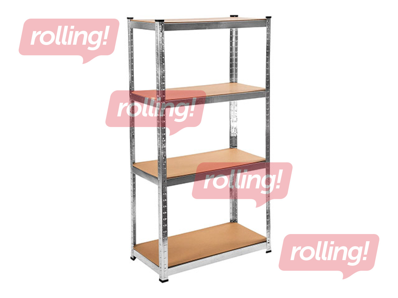 Warehouse shelving Master, 180x120x60cm